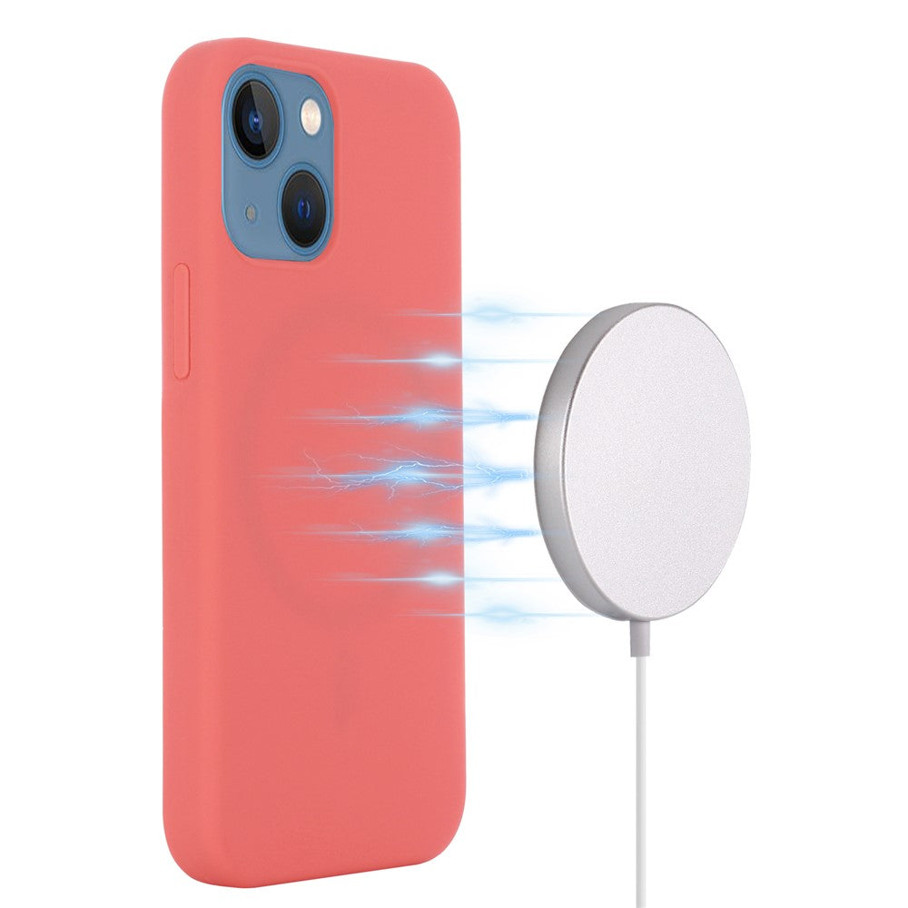 iPhone 13 mini Magnetische Silikonhülle – Stoßfest