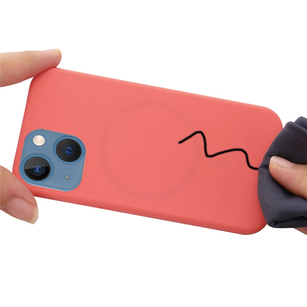 iPhone 13 mini Magnetische Silikonhülle – Stoßfest