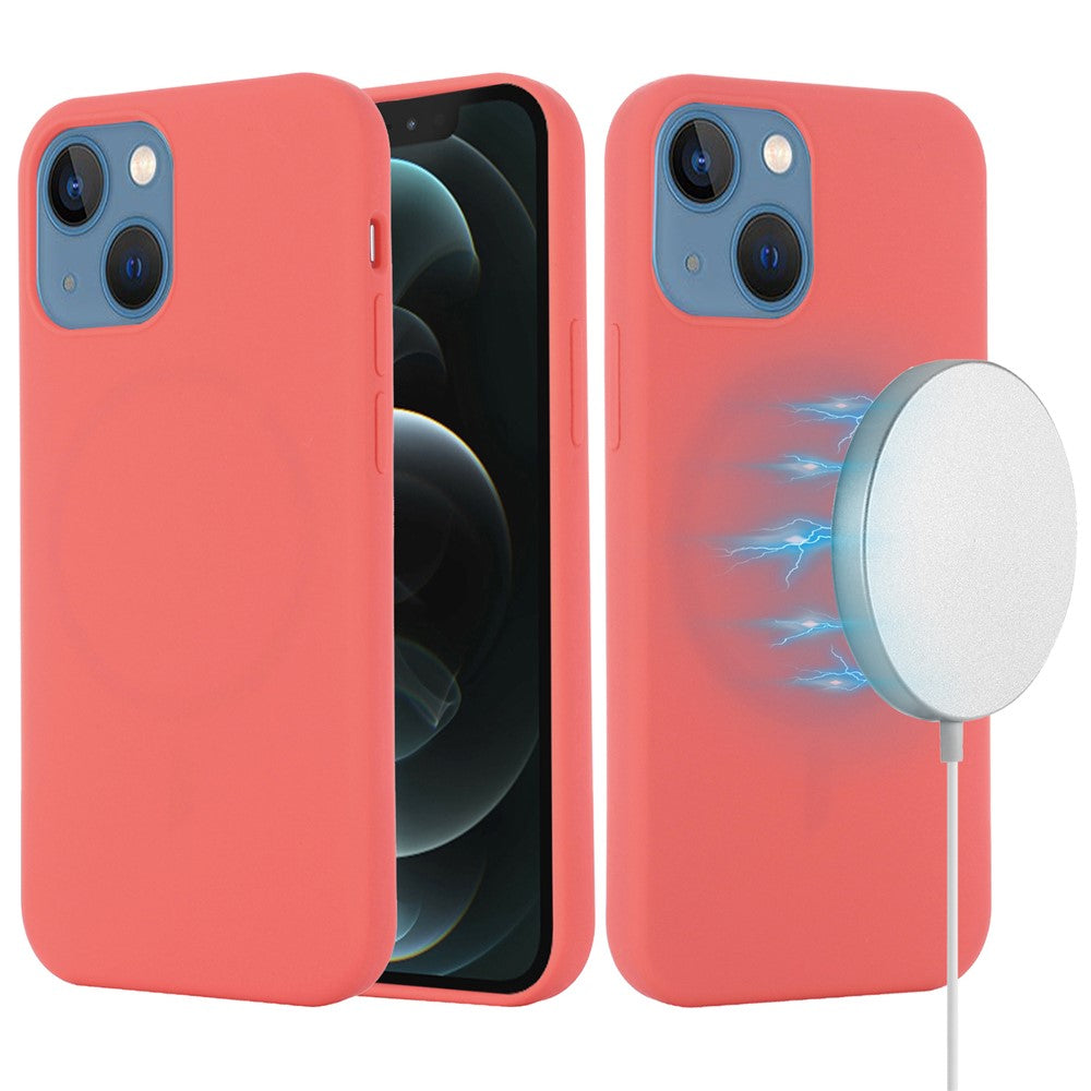 iPhone 13 Magnetische Silikonhülle – Stoßfest
