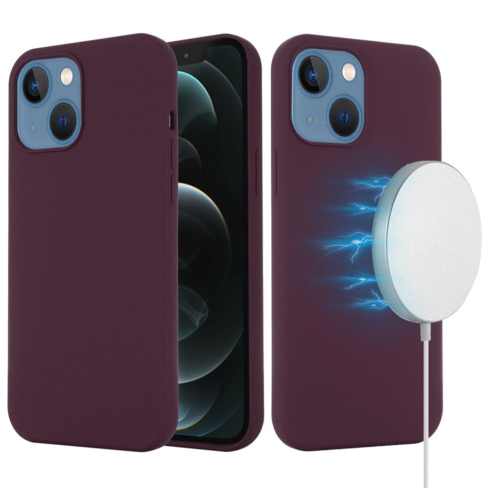 iPhone 13 Magnetische Silikonhülle – Stoßfest