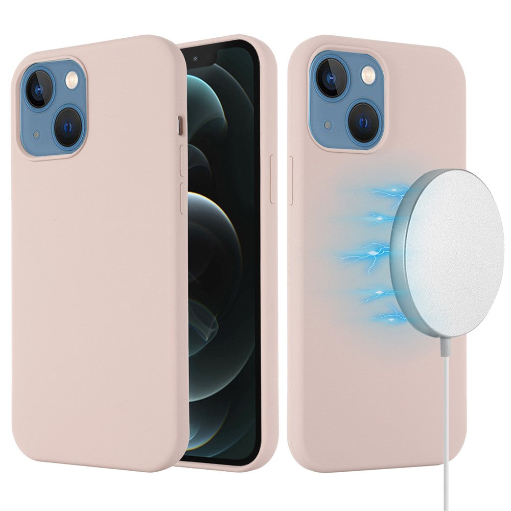 iPhone 13 Magnetische Silikonhülle – Stoßfest