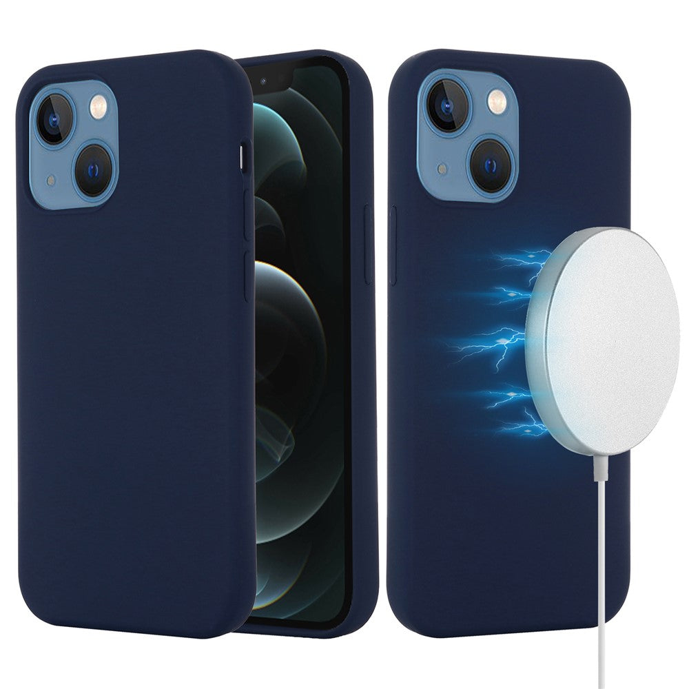 iPhone 13 Magnetische Silikonhülle – Stoßfest