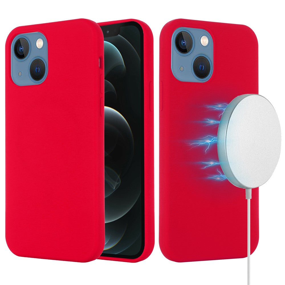 iPhone 13 Magnetische Silikonhülle – Stoßfest