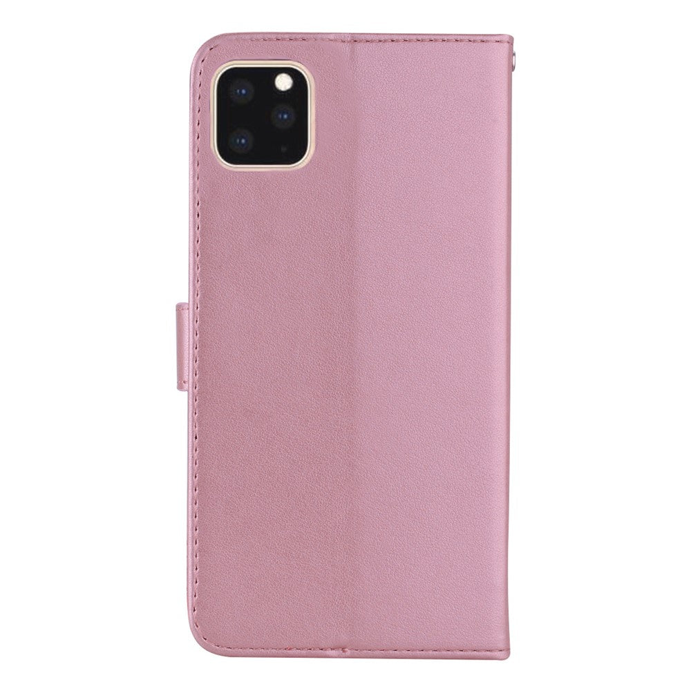 iPhone 13 Pro Handyhülle mit Eulenmuster & Strass-Steinen