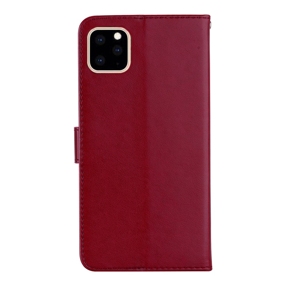 iPhone 13 Handyhülle mit Eulenmuster & Strass-Steinen