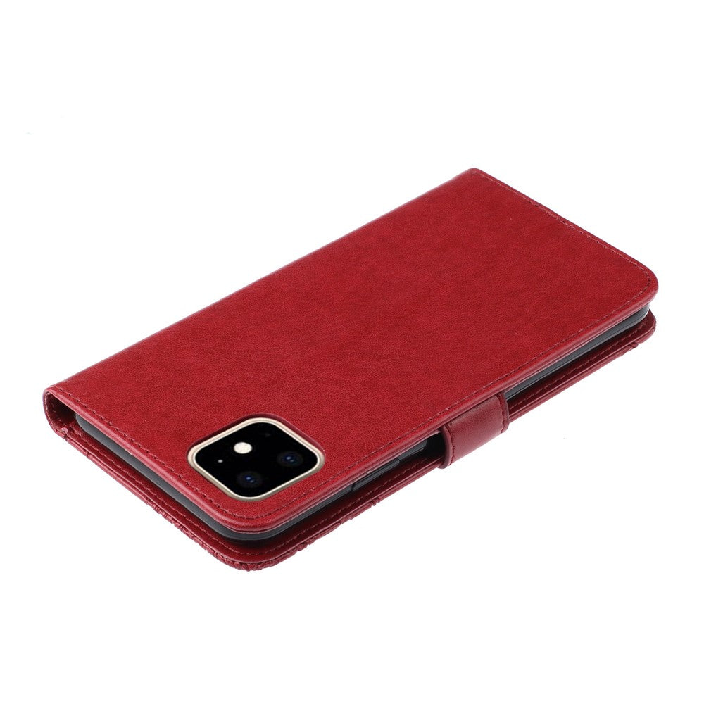 iPhone 13 Handyhülle mit Eulenmuster & Strass-Steinen