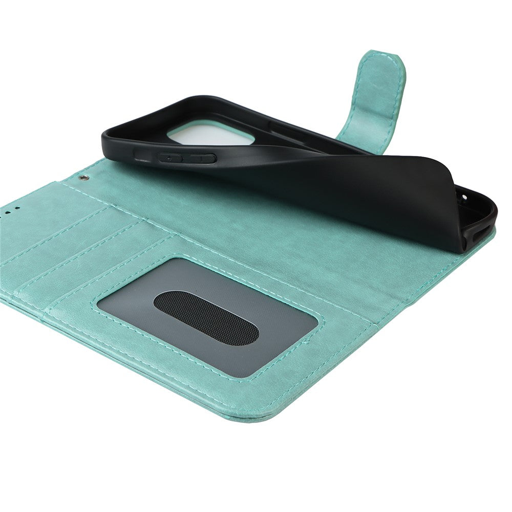 iPhone 12 mini Wallet-Hülle – Mit Musterdruck, Kartenfächer & Riemen