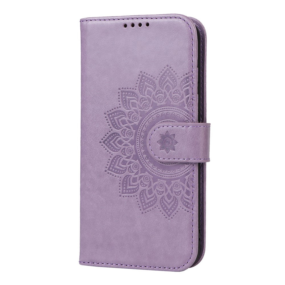 iPhone 12 Pro Max Wallet-Hülle – Mit Musterdruck, Kartenfächer & Riemen