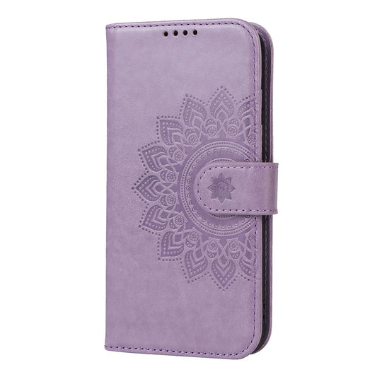iPhone 12 Pro Max Wallet-Hülle – Mit Musterdruck, Kartenfächer & Riemen