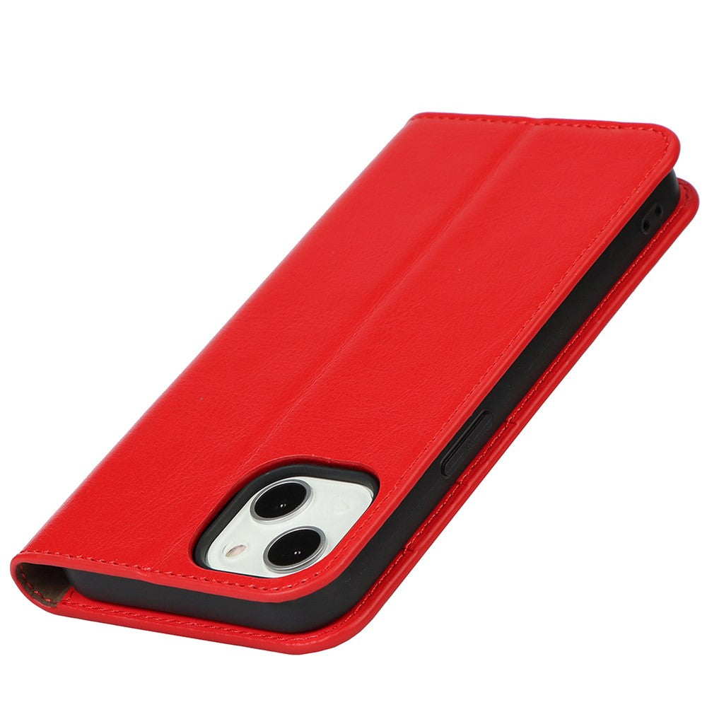 iPhone 13 Echtleder-Hülle mit Kartenfach