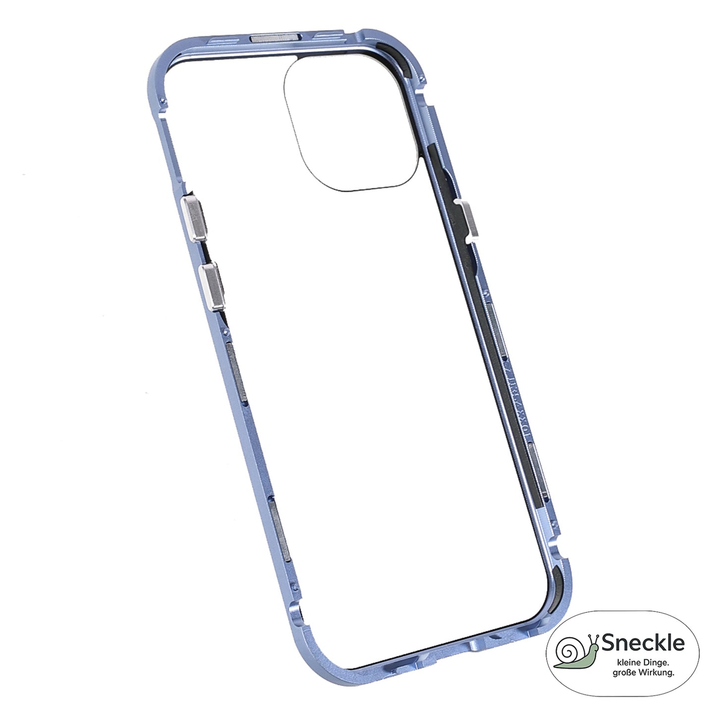 iPhone 13 Anti-Spy-Hülle mit gehärtetem Glas