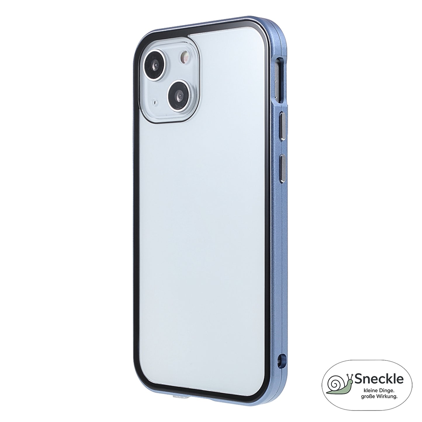 iPhone 13 Anti-Spy-Hülle mit gehärtetem Glas
