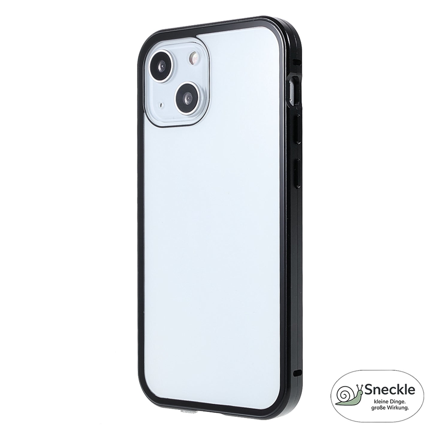 iPhone 13 Anti-Spy-Hülle mit gehärtetem Glas