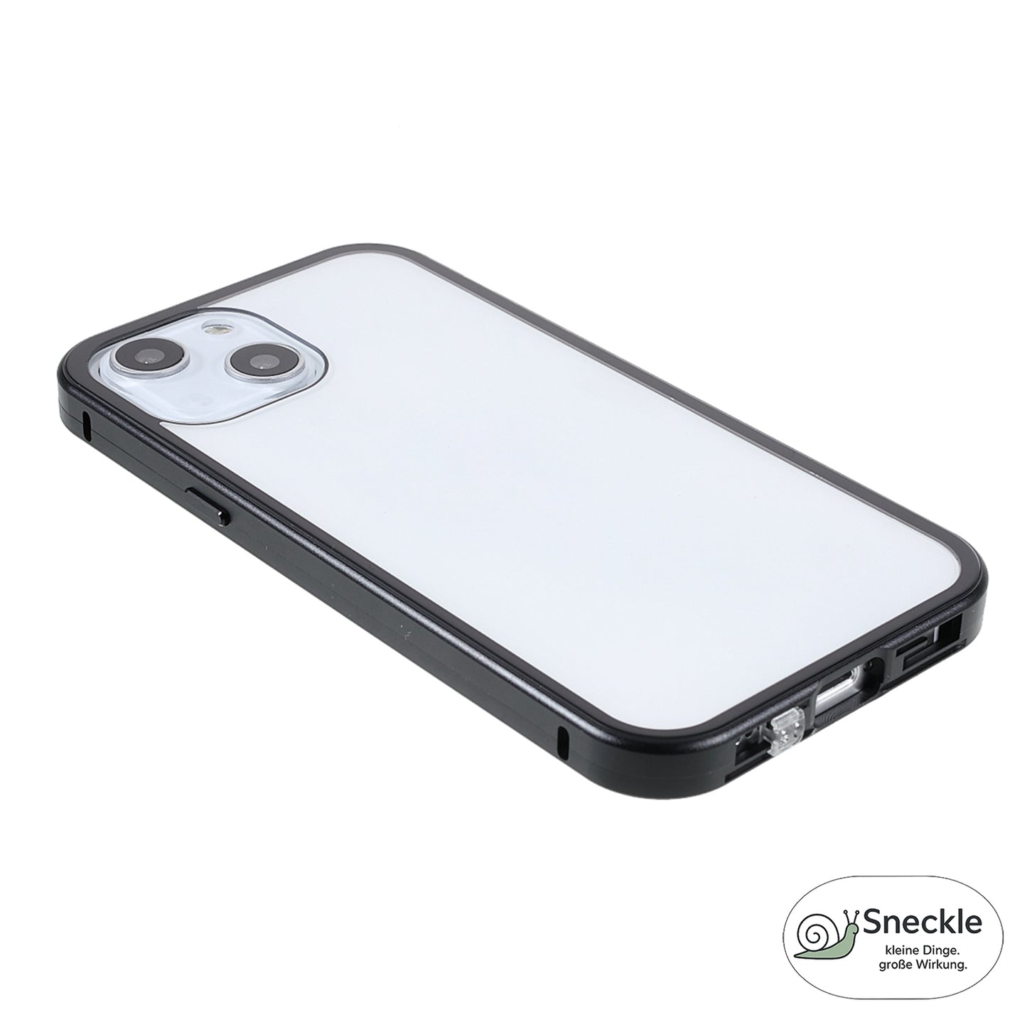 iPhone 13 Anti-Spy-Hülle mit gehärtetem Glas