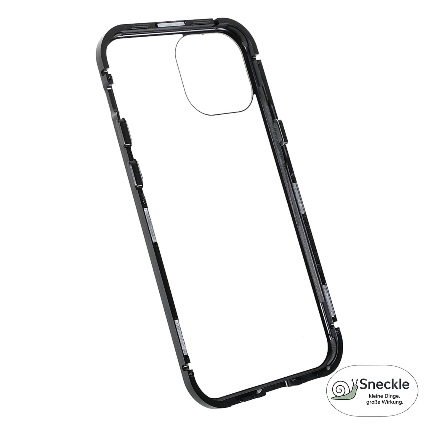 iPhone 13 Anti-Spy-Hülle mit gehärtetem Glas