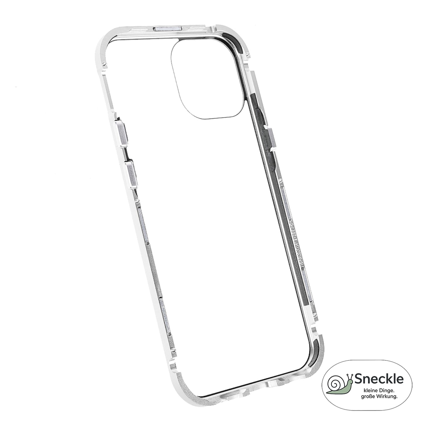 iPhone 13 Anti-Spy-Hülle mit gehärtetem Glas