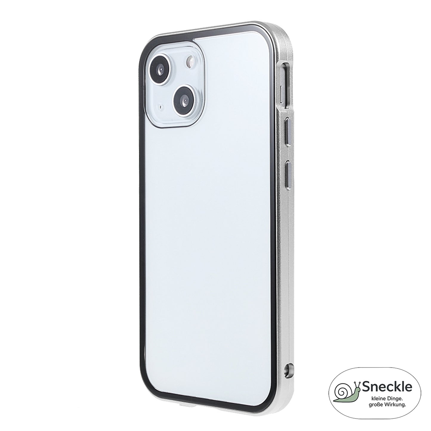 iPhone 13 Anti-Spy-Hülle mit gehärtetem Glas