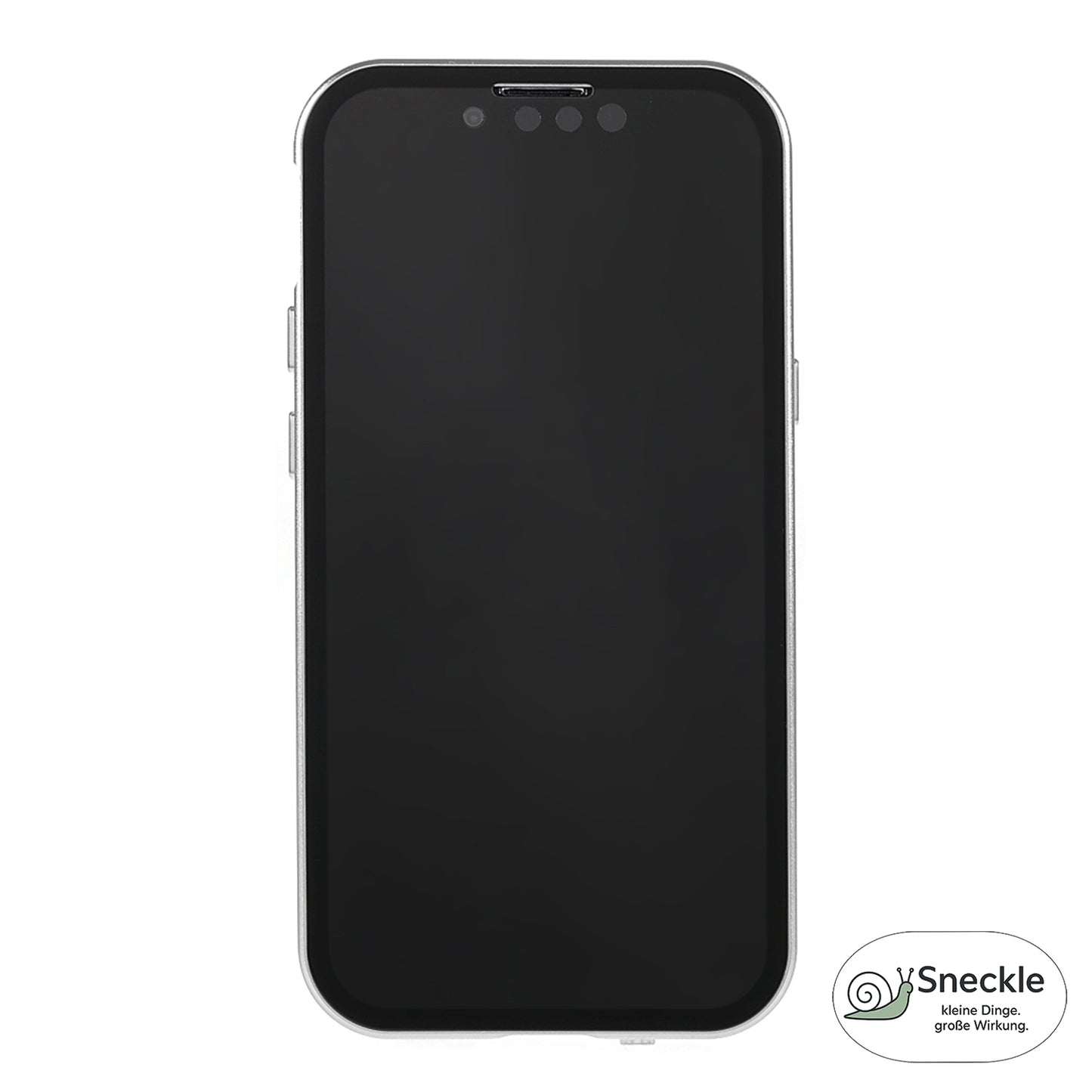 iPhone 13 Anti-Spy-Hülle mit gehärtetem Glas