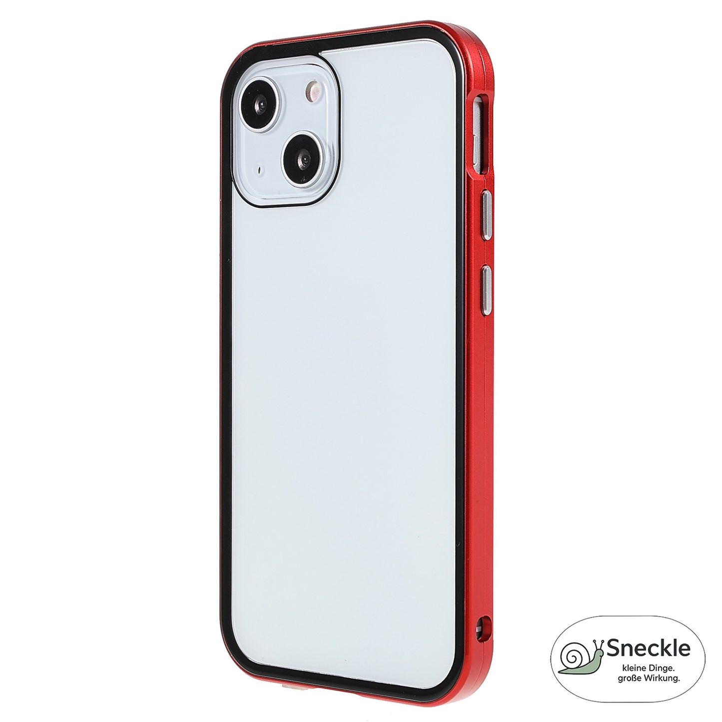 iPhone 13 Anti-Spy-Hülle mit gehärtetem Glas