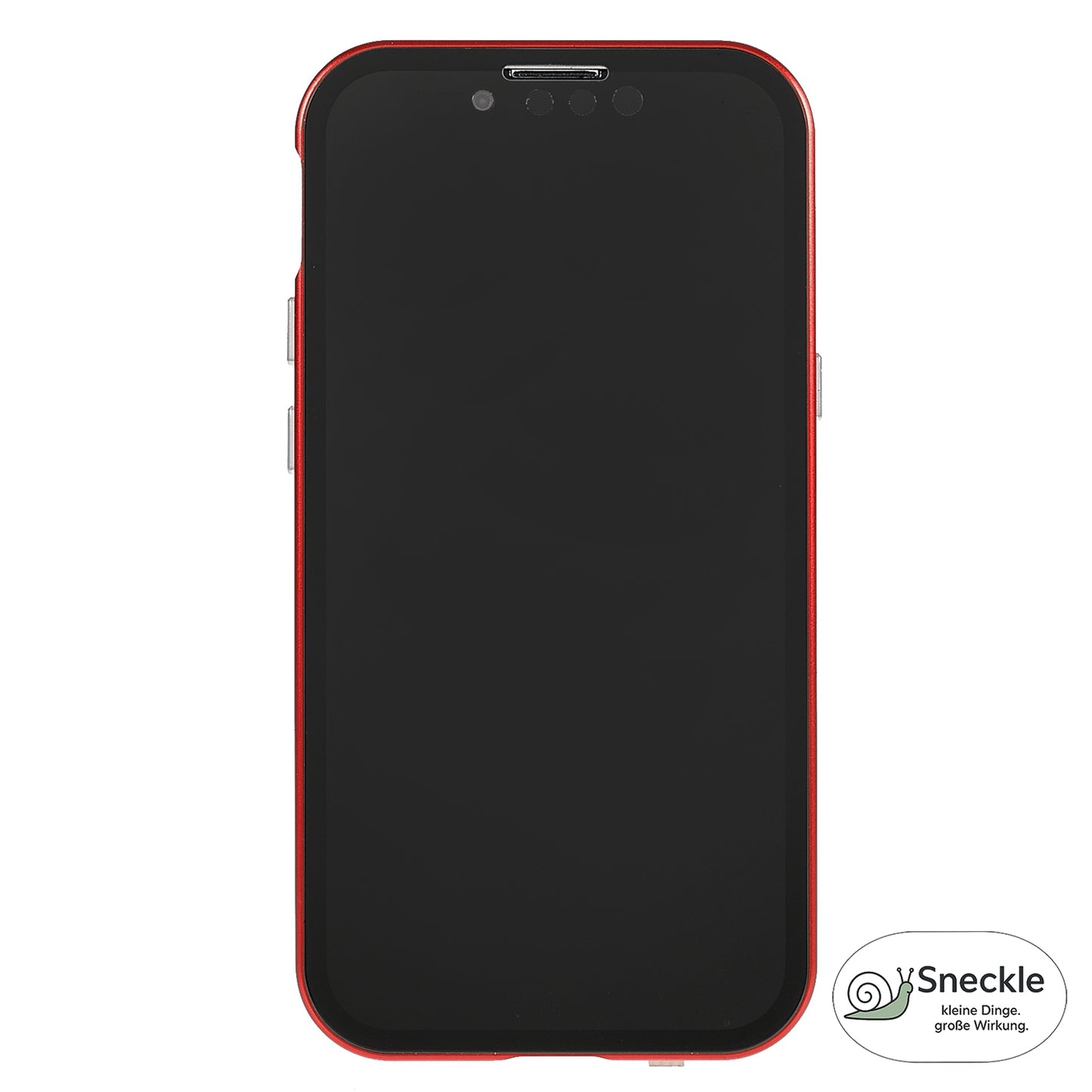 iPhone 13 Anti-Spy-Hülle mit gehärtetem Glas