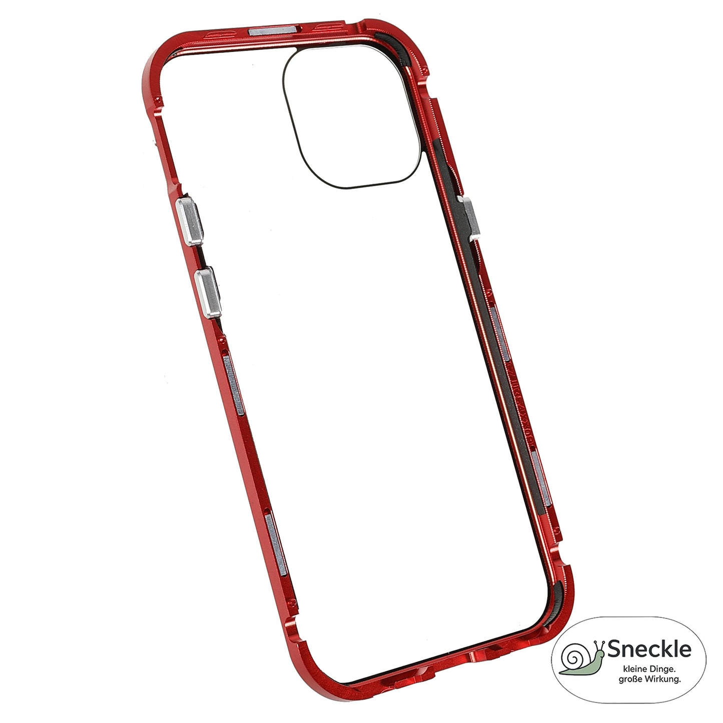 iPhone 13 Anti-Spy-Hülle mit gehärtetem Glas
