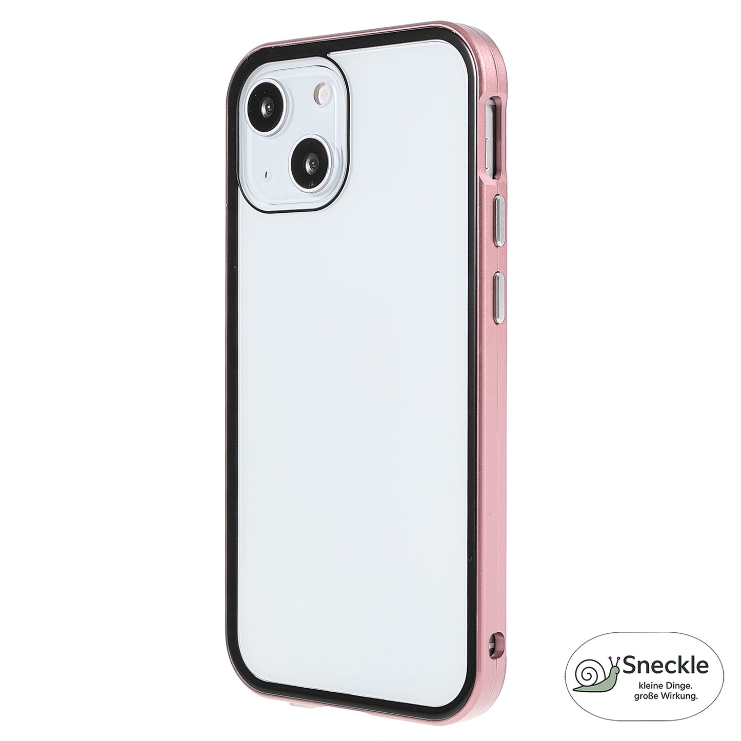 iPhone 13 Anti-Spy-Hülle mit gehärtetem Glas
