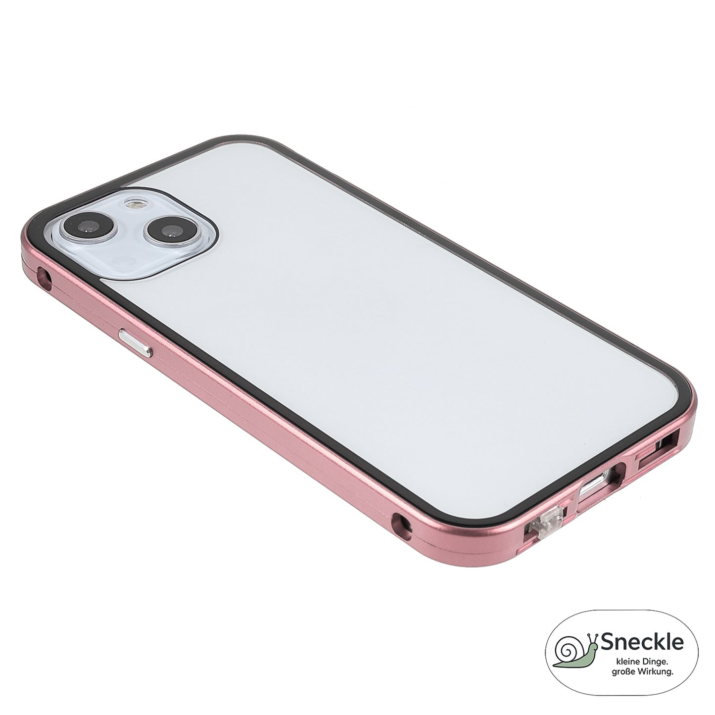 iPhone 13 Anti-Spy-Hülle mit gehärtetem Glas