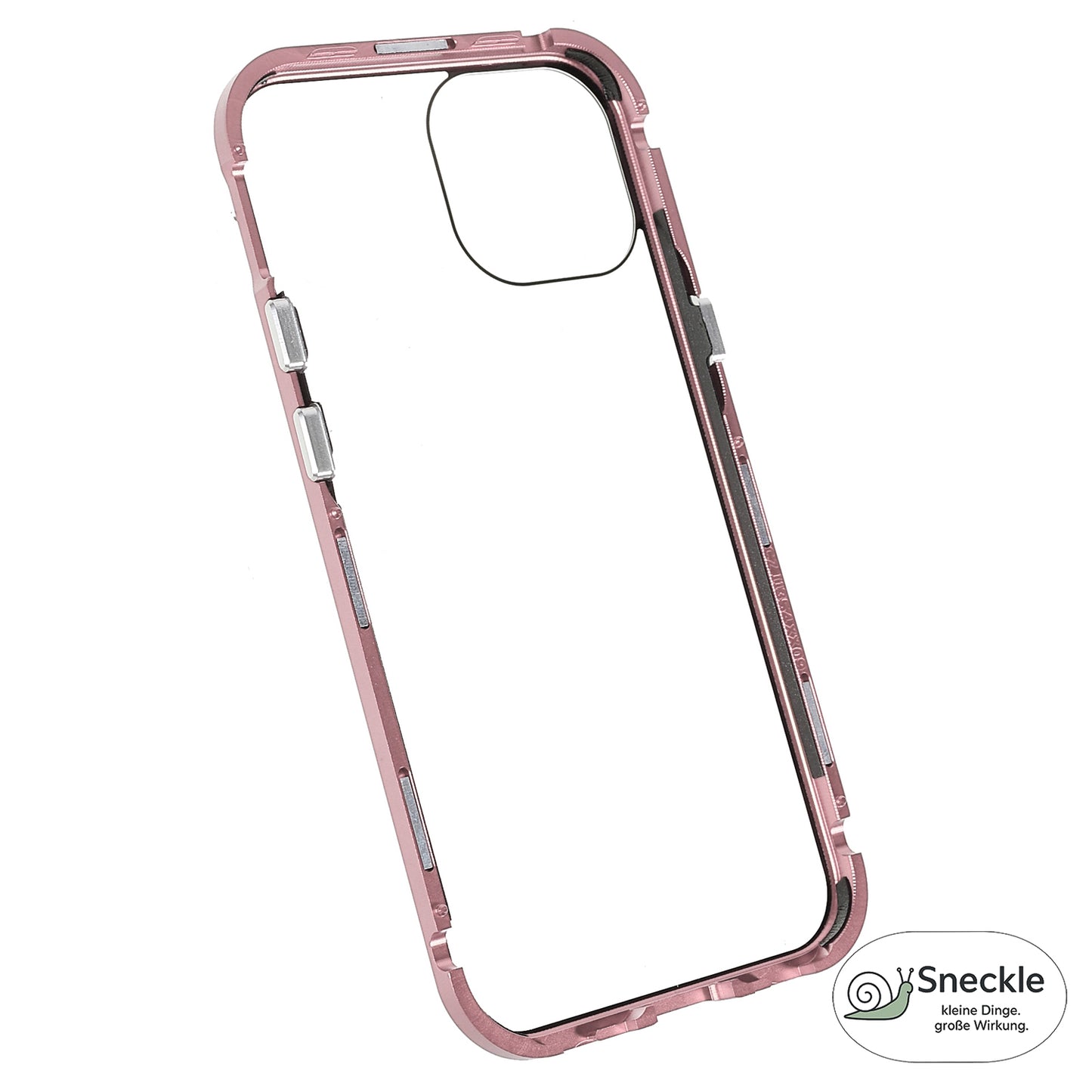 iPhone 13 Anti-Spy-Hülle mit gehärtetem Glas
