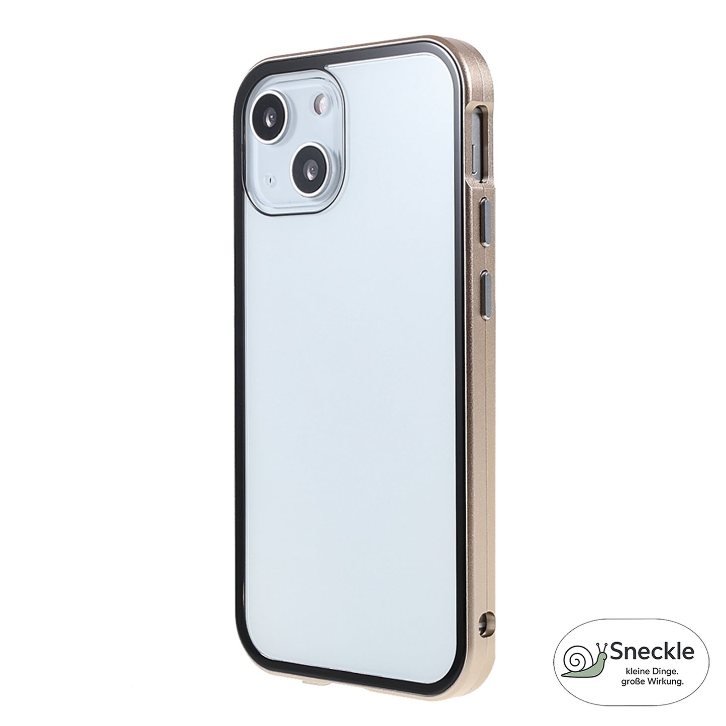 iPhone 13 Anti-Spy-Hülle mit gehärtetem Glas