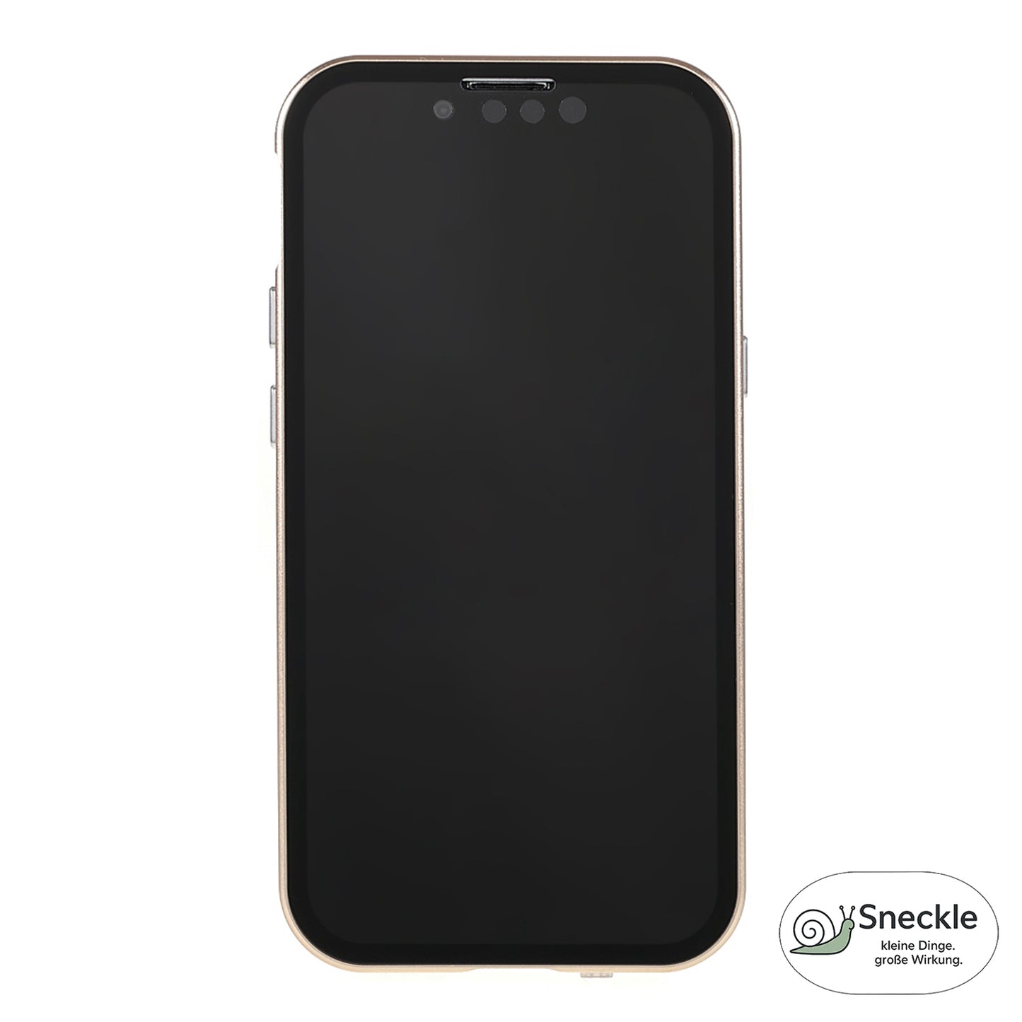 iPhone 13 Anti-Spy-Hülle mit gehärtetem Glas