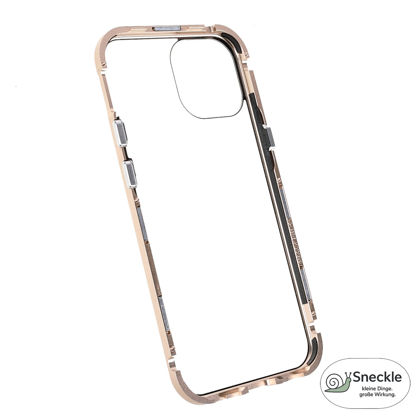 iPhone 13 Anti-Spy-Hülle mit gehärtetem Glas