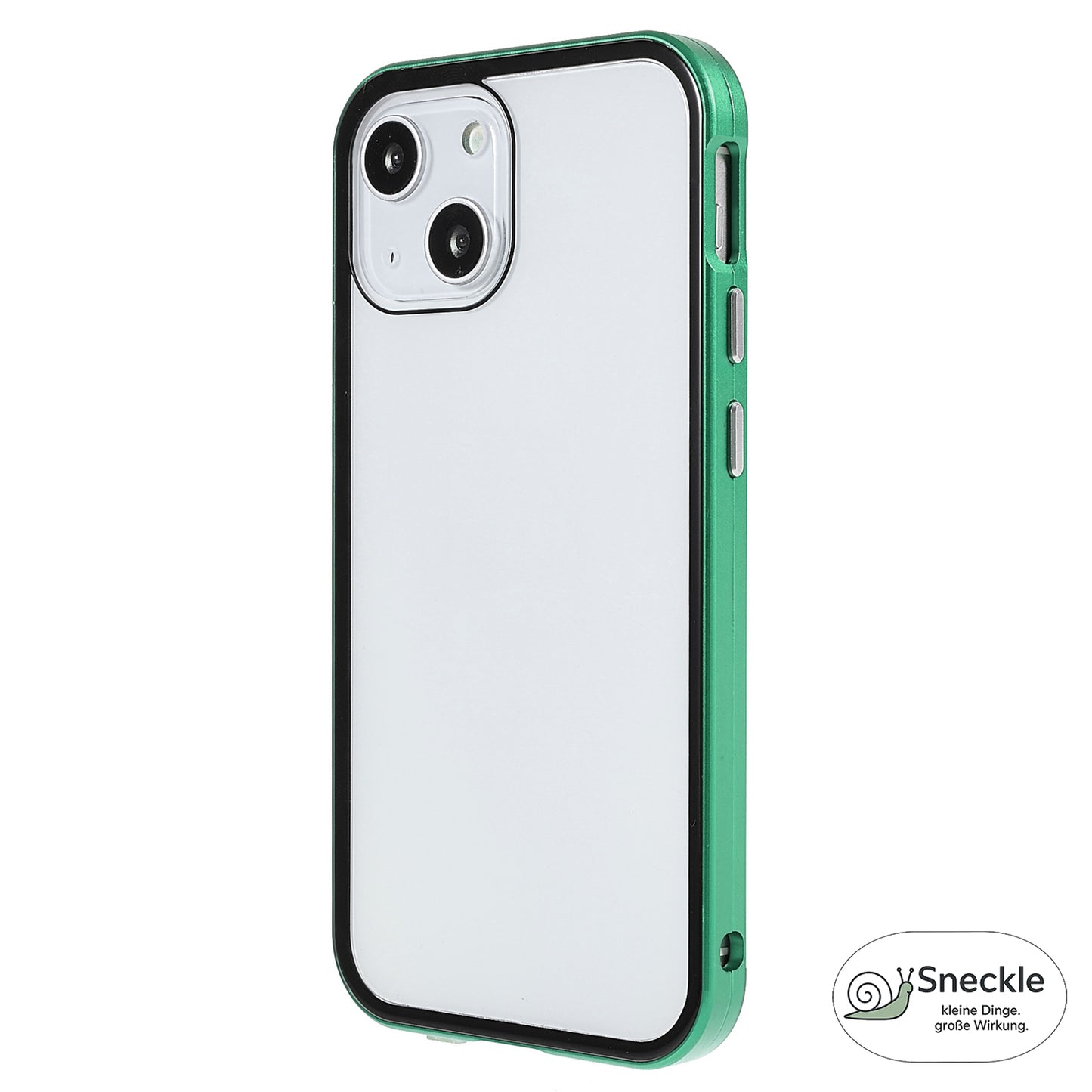 iPhone 13 Anti-Spy-Hülle mit gehärtetem Glas