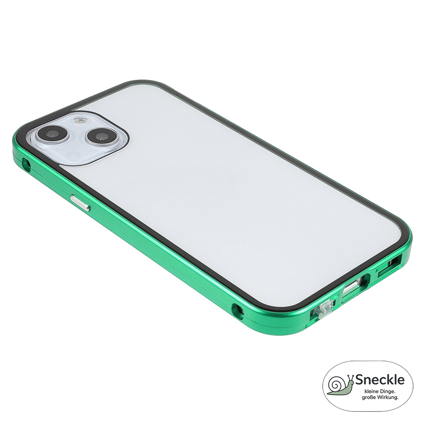 iPhone 13 Anti-Spy-Hülle mit gehärtetem Glas