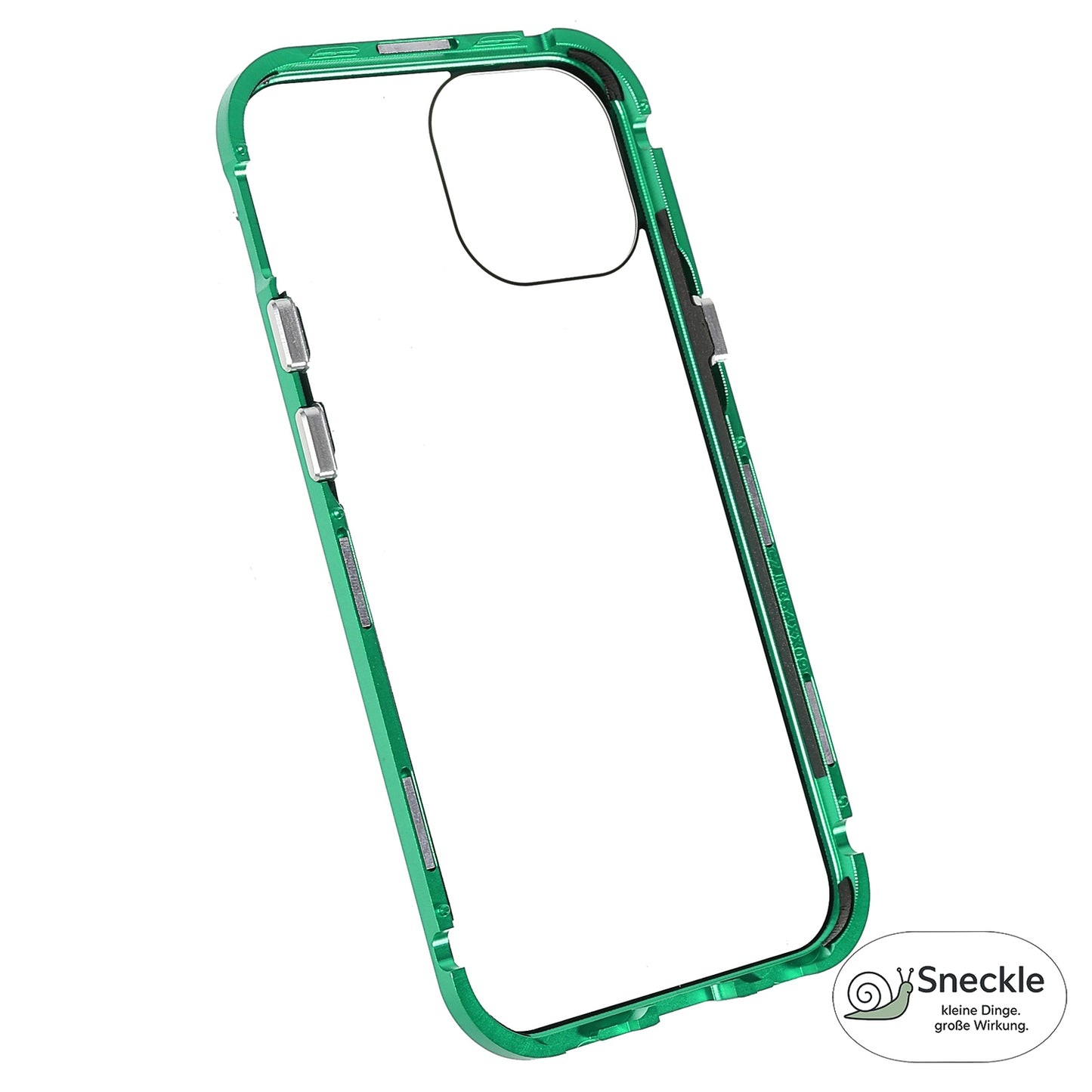 iPhone 13 Anti-Spy-Hülle mit gehärtetem Glas