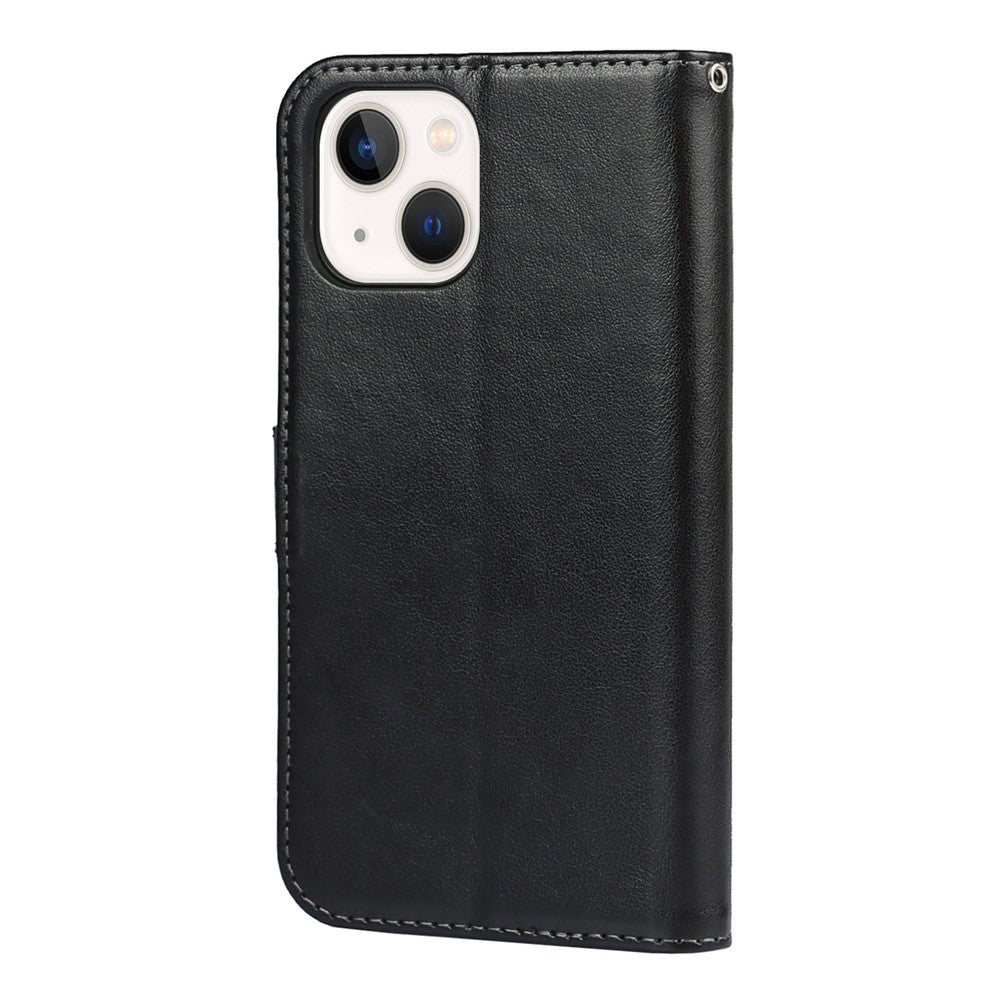 iPhone 13 mini Wallet-Hülle – Mit Musterdruck, Kartenfächer & Riemen