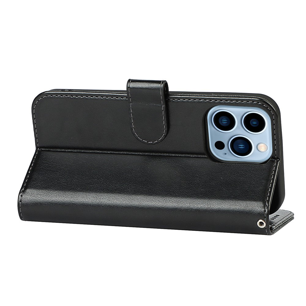 iPhone 13 Pro Wallet-Hülle – Mit Musterdruck, Kartenfächer & Riemen