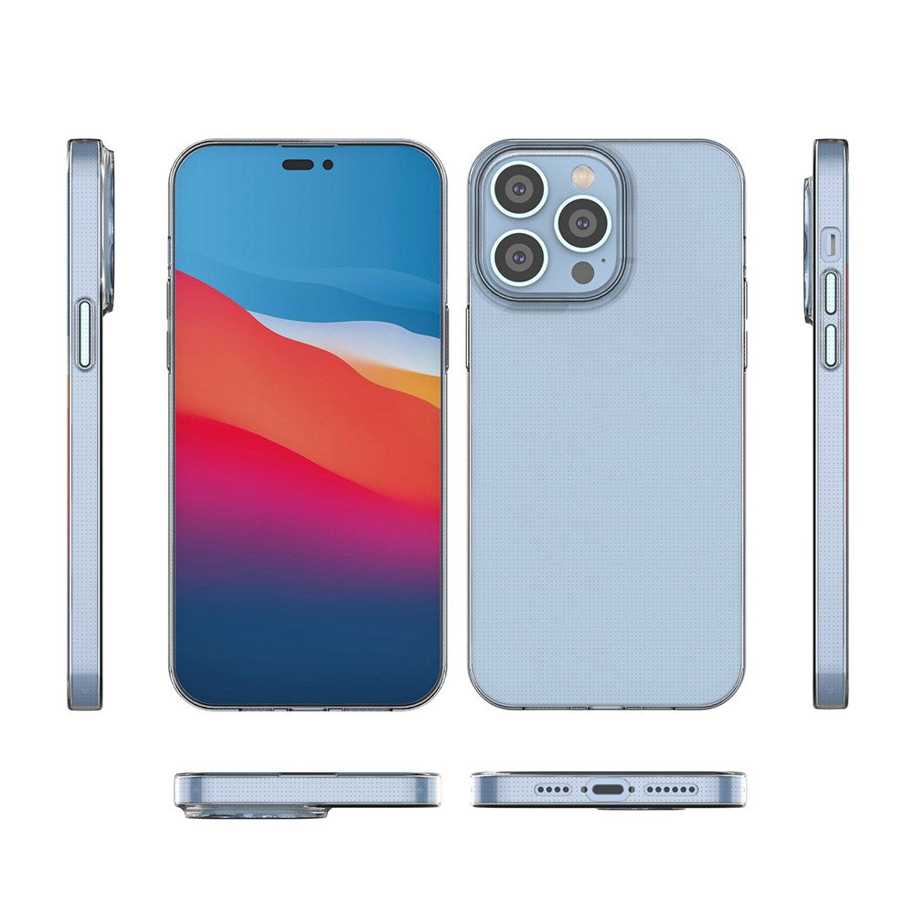 iPhone 14 Pro Max Transparente Hülle – Kratzfest, weich & stoßfest