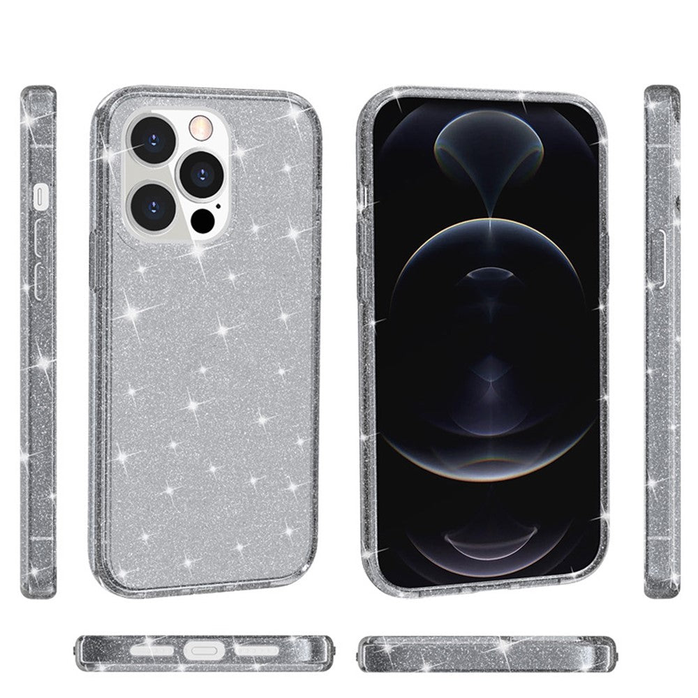 iPhone 14 Pro Glitter Hülle – Funkelnd, stoßfest & stylisch