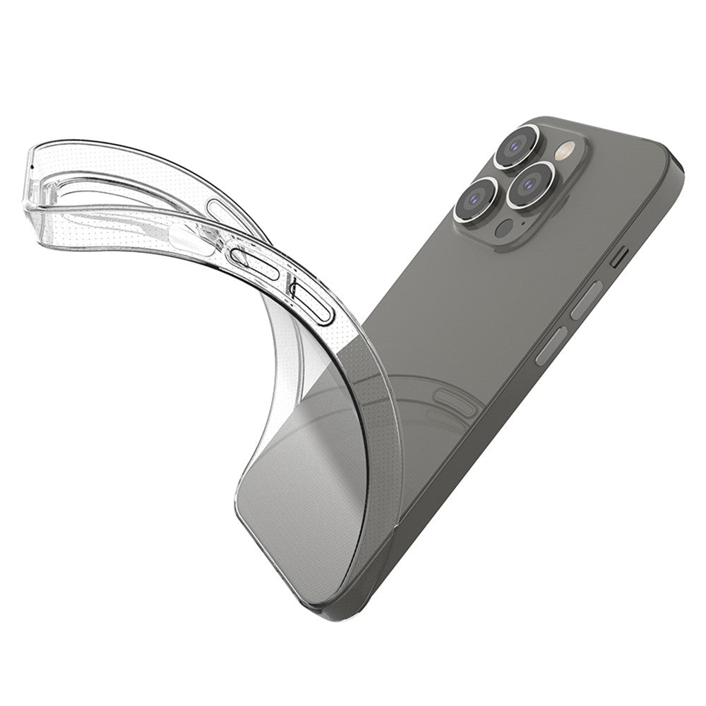 iPhone 14 Pro Transparente Hülle – Kratzfest, weich & stoßfest