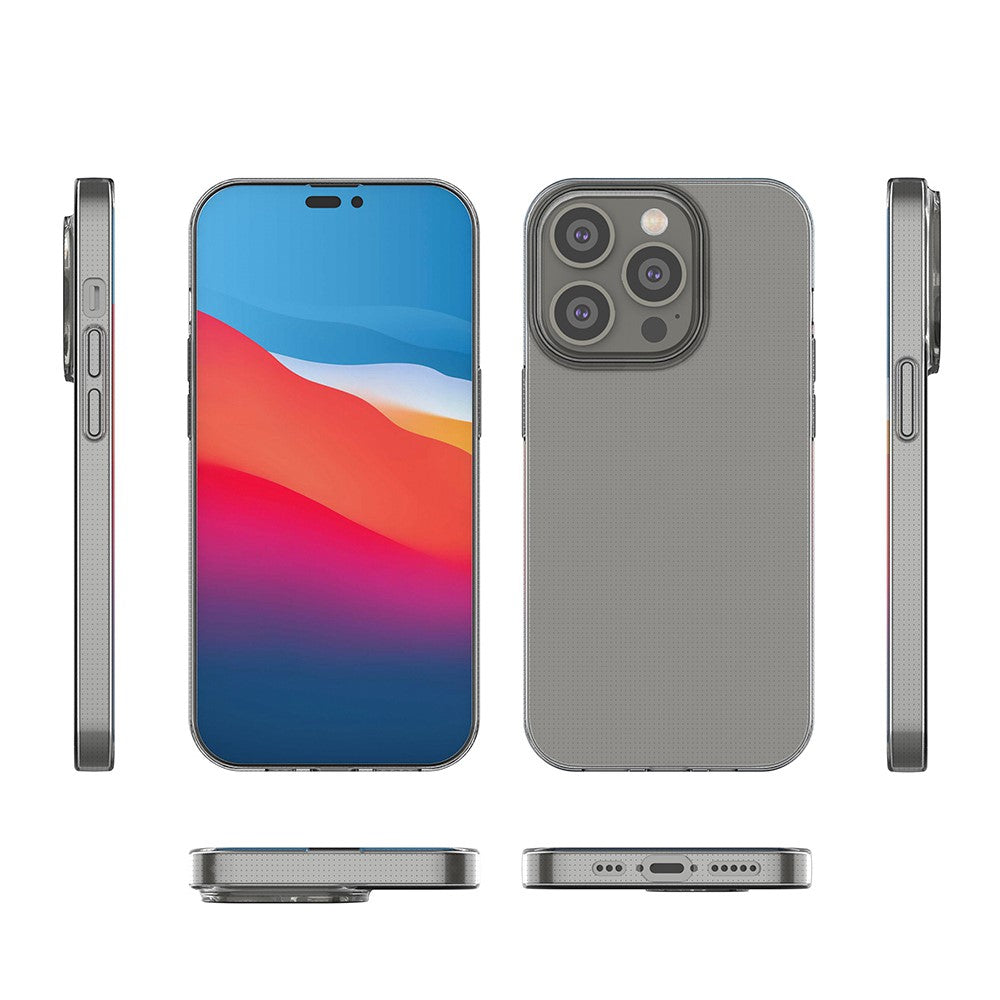iPhone 14 Pro Transparente Hülle – Kratzfest, weich & stoßfest