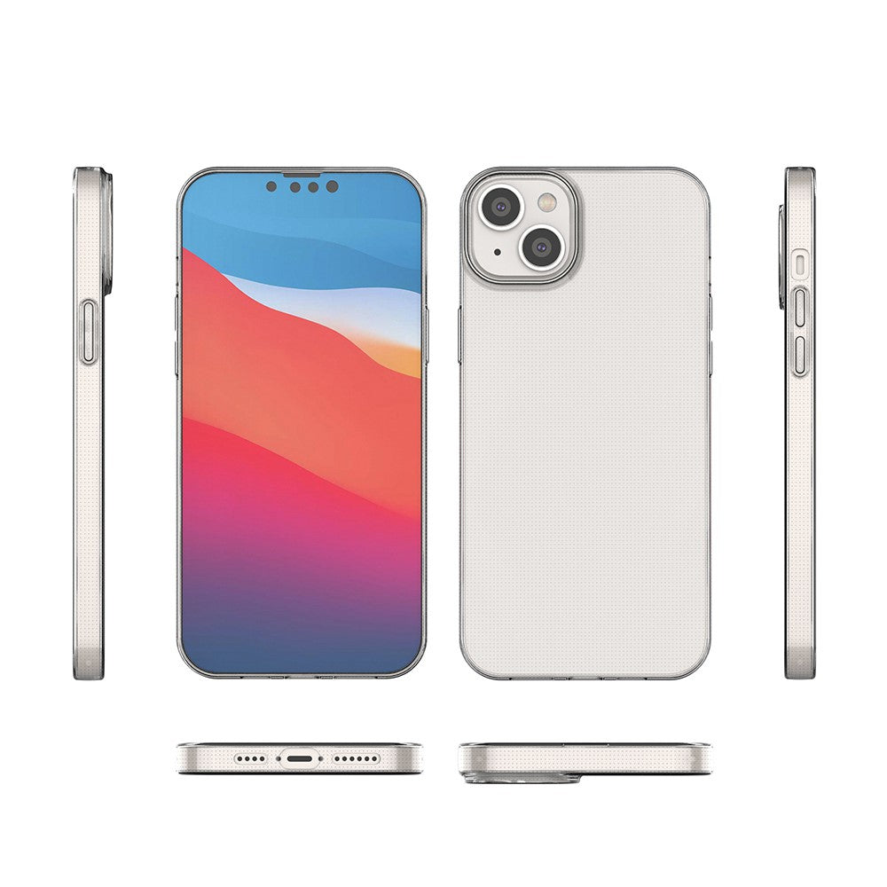 iPhone 14 Plus Transparente Hülle – Kratzfest, weich & stoßfest