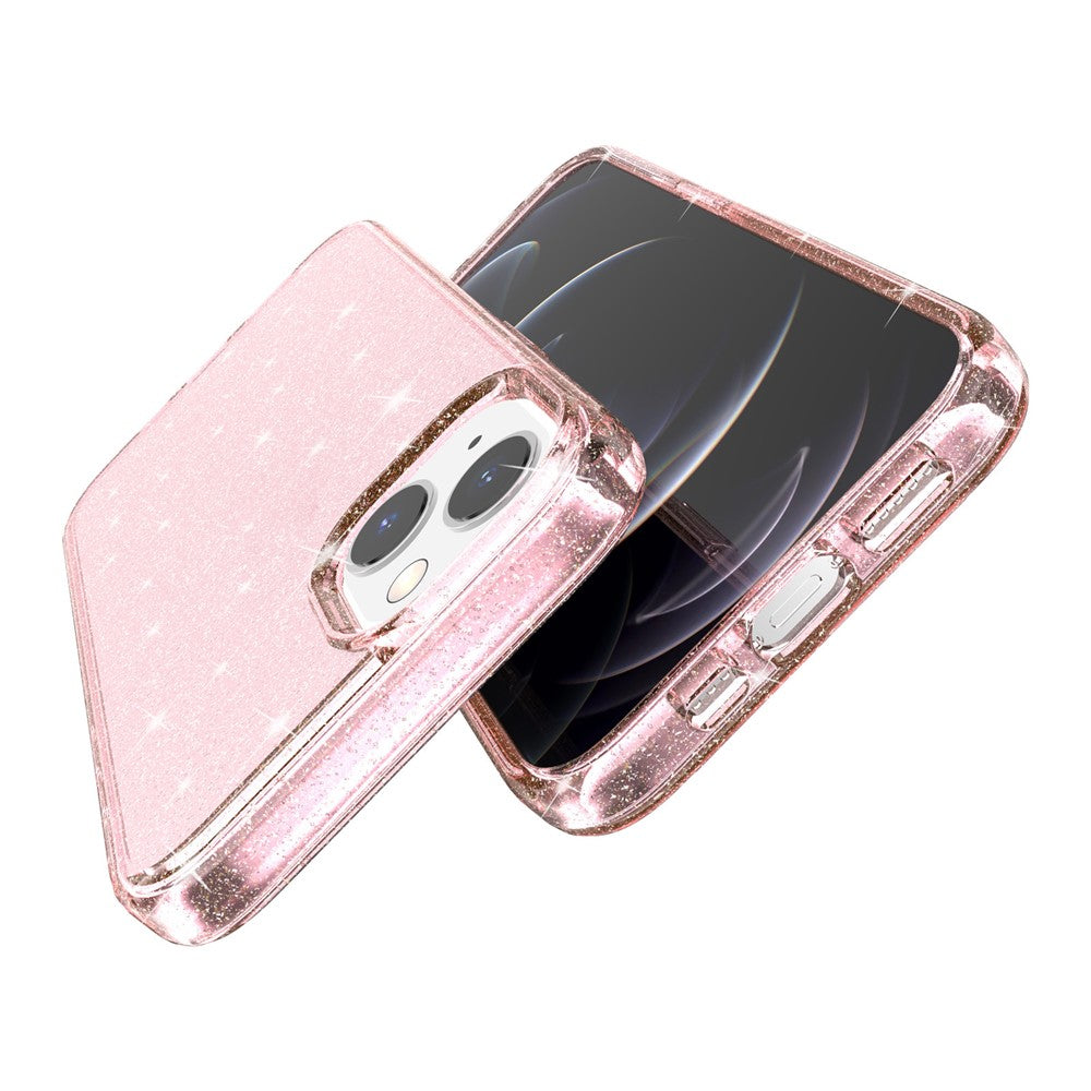 iPhone 15 Plus Glitter Hülle – Funkelnd, stoßfest & stylisch