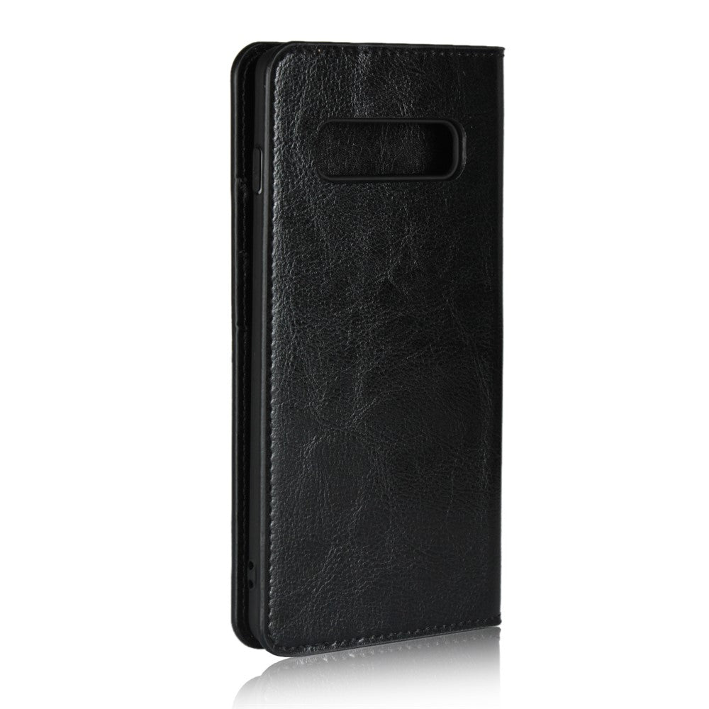 Galaxy S10 Plus Echtleder-Hülle mit Kartenfach