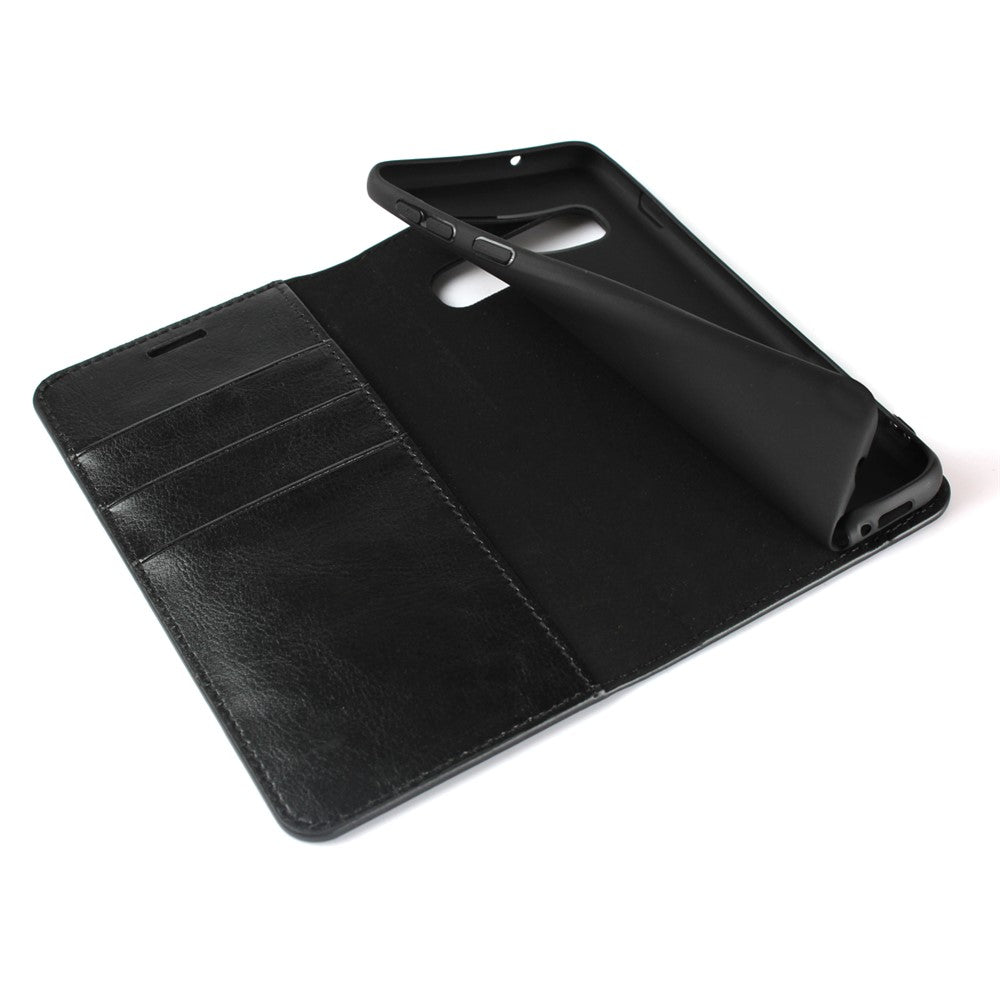 Galaxy S10 Echtleder-Hülle mit Kartenfach