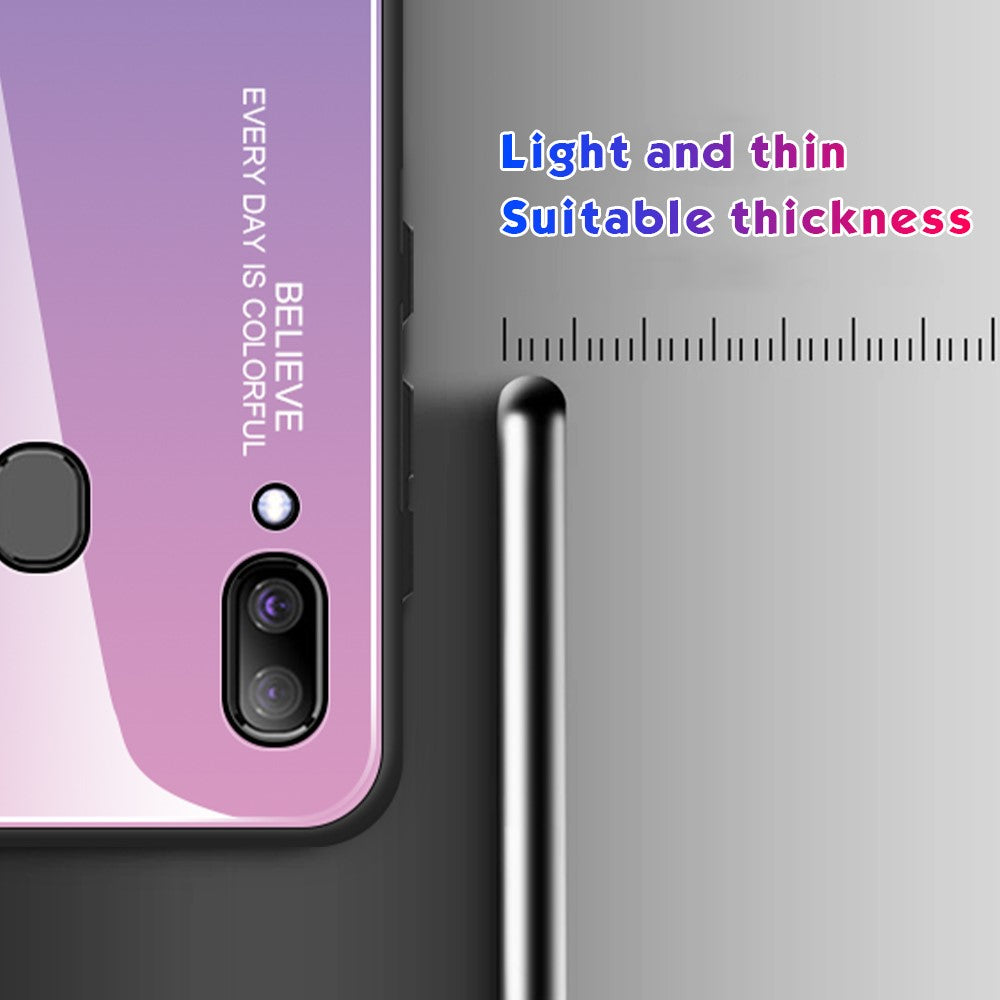 Galaxy A30/A20 Hülle – Gradient-Farbdesign