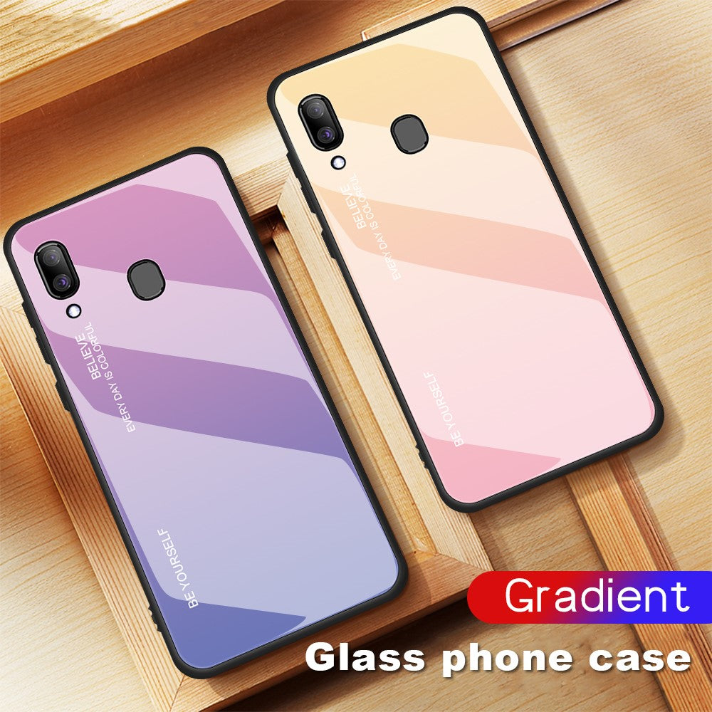 Galaxy A30/A20 Hülle – Gradient-Farbdesign
