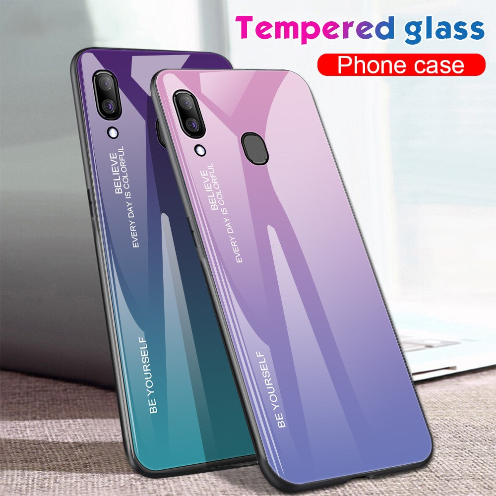 Galaxy A30/A20 Hülle – Gradient-Farbdesign