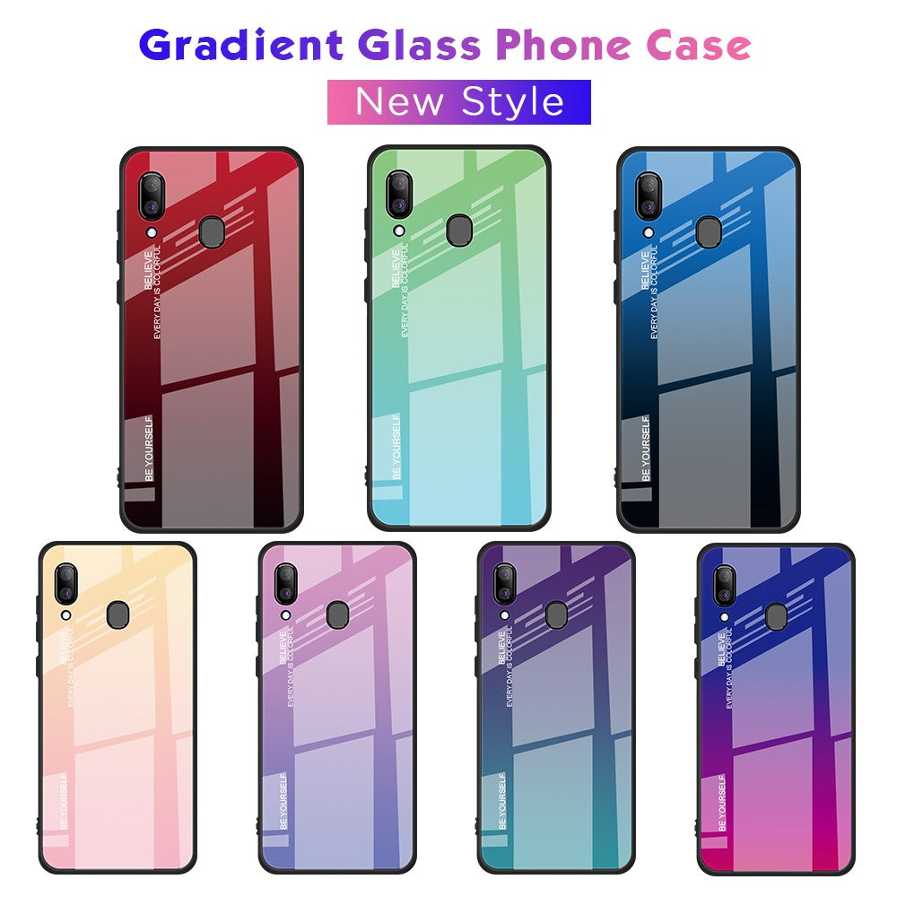 Galaxy A30/A20 Hülle – Gradient-Farbdesign