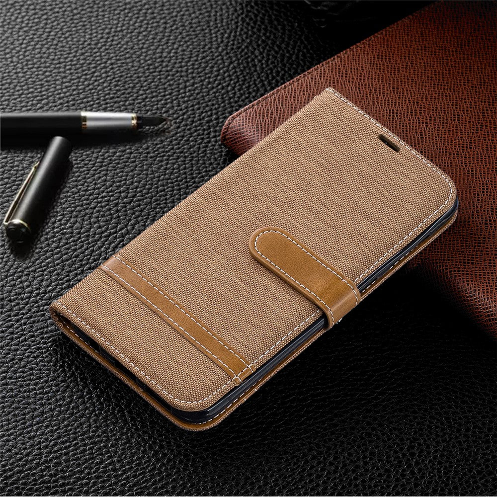 Galaxy A20 / A30 Jeans-Wallet Handyhülle