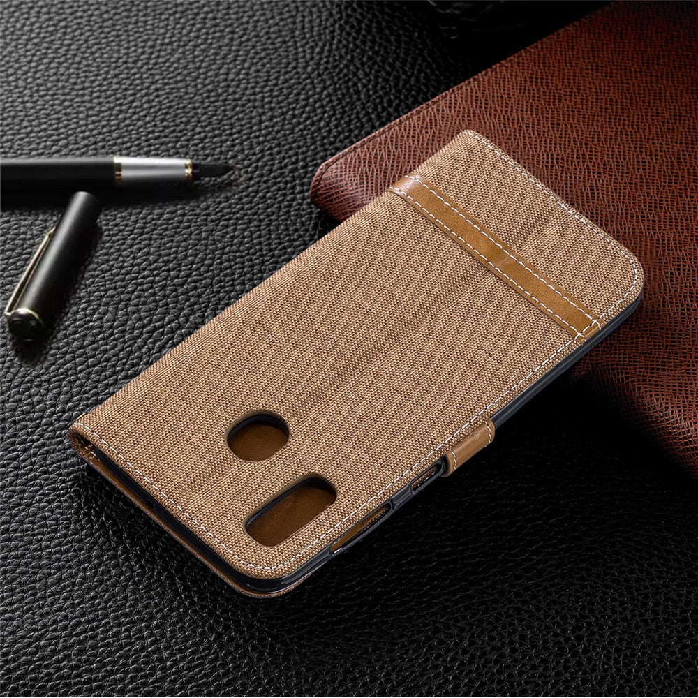 Galaxy A20 / A30 Jeans-Wallet Handyhülle